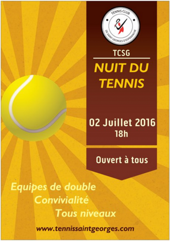 Nuit du Tennis 2016