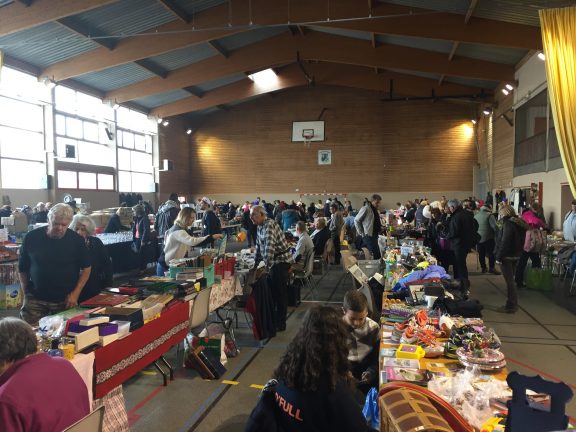 Le TCSG fait salle comble avec son 3ème vide grenier