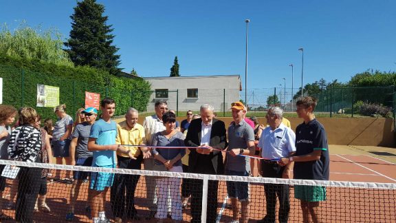 Inauguration du court C