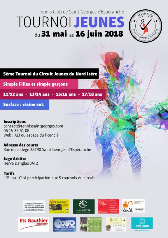 Tournoi jeunes 2018 NC à 15/1